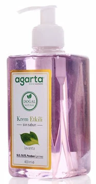 Agarta Doğal Sıvı Sabun Lavanta 400 Ml için ayrıntıları göster Agarta Doğal Sıvı Sabun Lavanta 400 Ml resmi