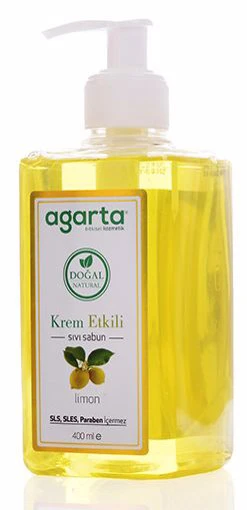Agarta Doğal Sıvı Sabun Limon 400 Ml resmi