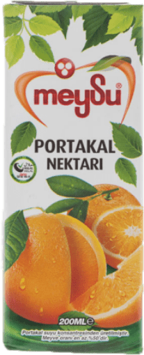 Meysu Portakal Nektarı 200 Ml resmi