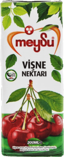 Meysu Vişne Nektarı Karton Kutu 200 Ml resmi