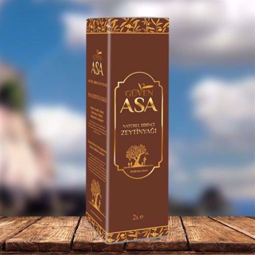 Güven Asa Naturel Birinci Zeytinyağı Teneke 2 Lt resmi