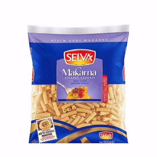 Selva Makarna Ince Uzun 500 Gr resmi