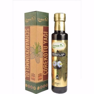 Europe Vital Soğuk Pres Çörekotu Yağı 250 ml için ayrıntıları göster Europe Vital Soğuk Pres Çörekotu Yağı 250 ml resmi