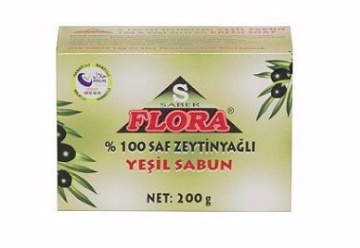 Flora Zeytinyağlı Yeşil Sabun 200 Gr için ayrıntıları göster Flora Zeytinyağlı Yeşil Sabun 200 Gr resmi