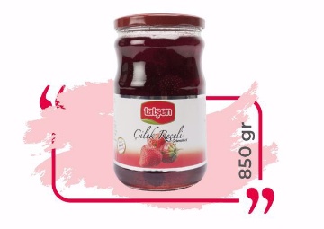 Tatşen Cam Çilek Reçeli 850 Gr için ayrıntıları göster Tatşen Cam Çilek Reçeli 850 Gr resmi