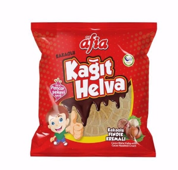 Afia Kâğıt Helva Kakaolu Fındık Kremalı 45 Gr için ayrıntıları göster Afia Kâğıt Helva Kakaolu Fındık Kremalı 45 Gr resmi