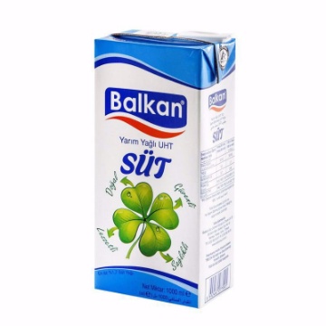 Balkan Yarım Yağlı Uht Süt 1 Lt için ayrıntıları göster Balkan Yarım Yağlı Uht Süt 1 Lt resmi