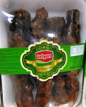 Tatşen Cevizli Pekmezli Sucuk 350 Gr için ayrıntıları göster Tatşen Cevizli Pekmezli Sucuk 350 Gr resmi