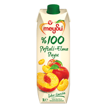 Meysu %100 Şeftali- Elma 1 Lt için ayrıntıları göster Meysu %100 Şeftali- Elma 1 Lt resmi