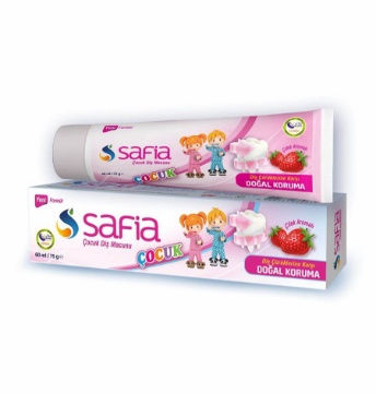 Safia Çocuk Diş Macunu 75 Gr için ayrıntıları göster Safia Çocuk Diş Macunu 75 Gr resmi