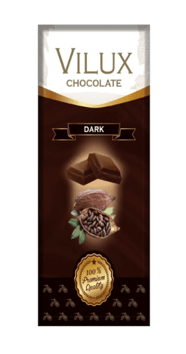 Milat Vilux Bitter Çikolata 40 Gr resmi