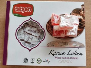 Tatşen Güllü Lokum 500 Gr için ayrıntıları göster Tatşen Güllü Lokum 500 Gr resmi