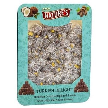 Öğüt Nature's Hindistan Cevizli Antep Fıstıklı Lokum 300 Gr için ayrıntıları göster Öğüt Nature's Hindistan Cevizli Antep Fıstıklı Lokum 300 Gr resmi