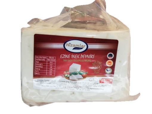 Nizamlar Ezine İnek Peyniri Orta Sert 600-650 Gr resmi