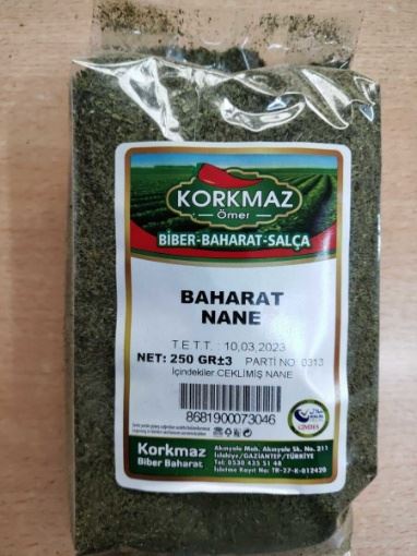 Korkmaz Ömer Kuru Nane 250 Gr resmi