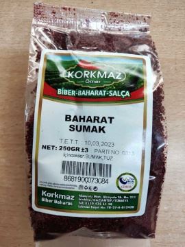 Korkmaz Ömer Sumak 250 Gr için ayrıntıları göster Korkmaz Ömer Sumak 250 Gr resmi