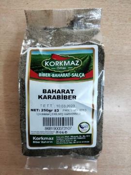 Korkmaz Ömer Karabiber 250 Gr için ayrıntıları göster Korkmaz Ömer Karabiber 250 Gr resmi