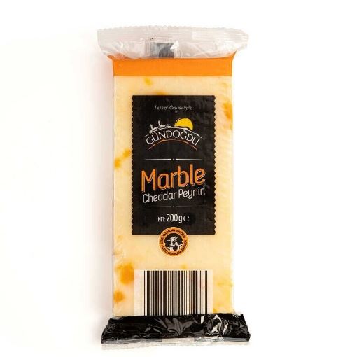Gündoğdu Marble Cheddar Peyniri 200 Gr resmi