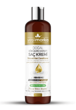 Yeşilmarka Doğal Dökülme Karşıtı Saç Kremi 350 Ml için ayrıntıları göster Yeşilmarka Doğal Dökülme Karşıtı Saç Kremi 350 Ml resmi