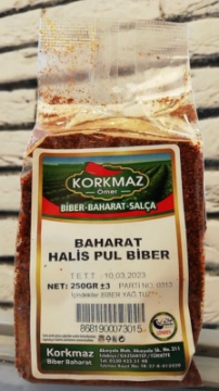 Korkmaz Ömer Halis Pul Biber 250 Gr için ayrıntıları göster Korkmaz Ömer Halis Pul Biber 250 Gr resmi