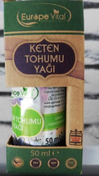 Europe Vital Keten Tohumu Yağı 50 Ml için ayrıntıları göster Europe Vital Keten Tohumu Yağı 50 Ml resmi