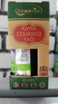 Europe Vital Kayısı Çekirdeği Yağı 20 Ml için ayrıntıları göster Europe Vital Kayısı Çekirdeği Yağı 20 Ml resmi