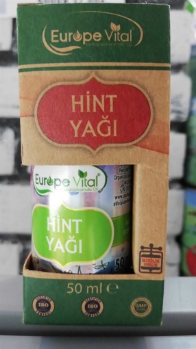 Europe Vital Hint Yağı 50 Ml resmi