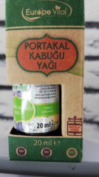 Europe Vital Portakal Kabuğu Yağı 20 Ml için ayrıntıları göster Europe Vital Portakal Kabuğu Yağı 20 Ml resmi