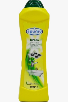 Spumy Çamaşır Suyu Katkılı Krem Temizleyici 500 Ml için ayrıntıları göster Spumy Çamaşır Suyu Katkılı Krem Temizleyici 500 Ml resmi