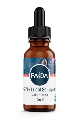 Faida Lugol Solüsyonu-Lugol's Iodine 10 Ml resmi