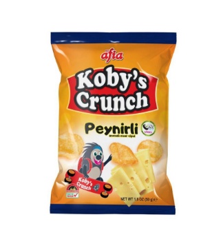 Afia Koby's Crunch Peynir Aromalı Mısır Cips 50 Gr için ayrıntıları göster Afia Koby's Crunch Peynir Aromalı Mısır Cips 50 Gr resmi