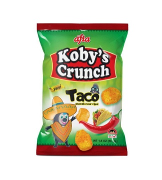 Afia Koby's Crunch Taco Aromalı Mısır Cips 50 Gr için ayrıntıları göster Afia Koby's Crunch Taco Aromalı Mısır Cips 50 Gr resmi