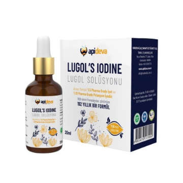 Apideva %5 Lügol Solüsyon 20 Ml için ayrıntıları göster Apideva %5 Lügol Solüsyon 20 Ml resmi