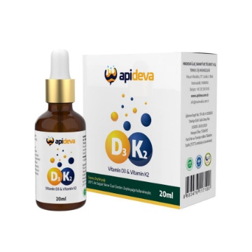 Apideva D3K2 Vitamini 20 Ml için ayrıntıları göster Apideva D3K2 Vitamini 20 Ml resmi