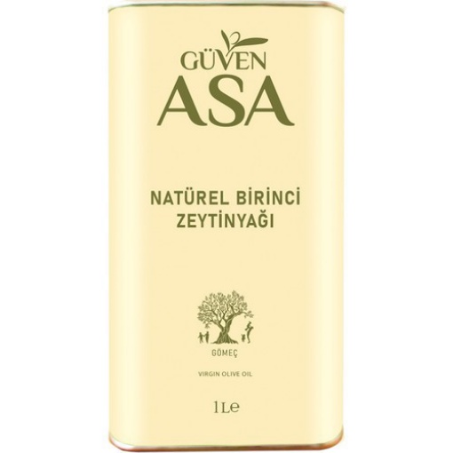 Güven Asa Naturel Birinci Zeytinyağı Teneke 1 Lt resmi