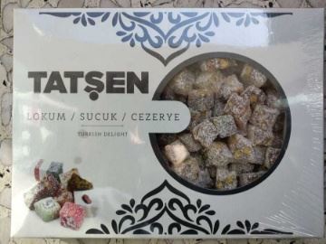 Tatşen Fıstıklı Kuş Lokumu 500 Gr için ayrıntıları göster Tatşen Fıstıklı Kuş Lokumu 500 Gr resmi