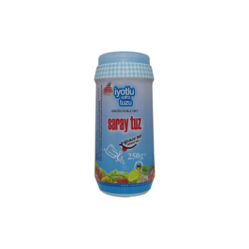 Saray İyotlu Tuz Tuzluklu 250 Gr için ayrıntıları göster Saray İyotlu Tuz Tuzluklu 250 Gr resmi