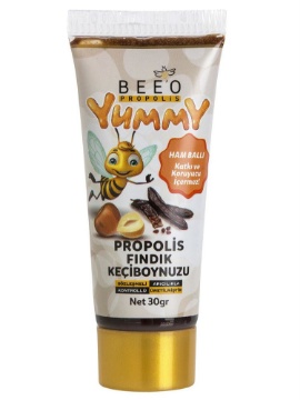 Beeo Yummy Propolis Fındık Keçiboynuzu 30 Gr için ayrıntıları göster Beeo Yummy Propolis Fındık Keçiboynuzu 30 Gr resmi