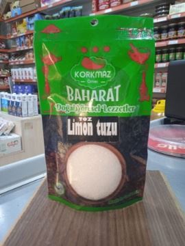 Korkmaz Ömer Limon Tuzu 100 Gr için ayrıntıları göster Korkmaz Ömer Limon Tuzu 100 Gr resmi