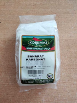 Korkmaz Ömer Karbonat 500 Gr için ayrıntıları göster Korkmaz Ömer Karbonat 500 Gr resmi