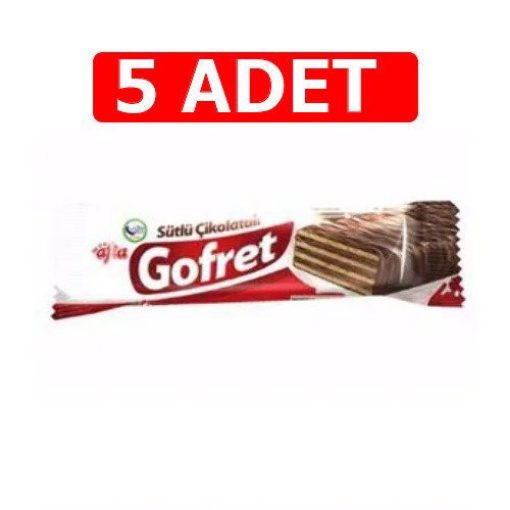 [Kampanya] Afia Çikolatalı Gofret 35 Gr  (5 Adet) resmi