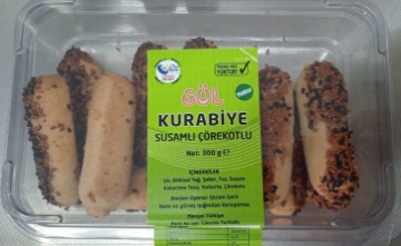 Gül Kurabiye Susamlı Çörekotlu 300 Gr için ayrıntıları göster Gül Kurabiye Susamlı Çörekotlu 300 Gr resmi