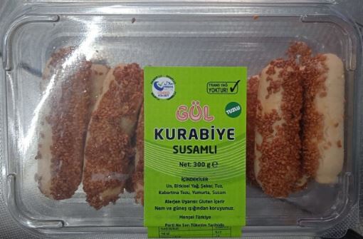 Gül Kurabiye Susamlı 300 Gr resmi