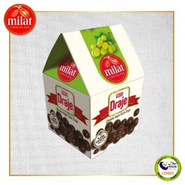 Milat Çikolata Kaplı Üzüm Draje 100 Gr için ayrıntıları göster Milat Çikolata Kaplı Üzüm Draje 100 Gr resmi