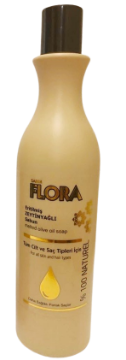 Flora Eritilmiş Zeytinyağlı Defneli Şampuan Sabun 400 Ml için ayrıntıları göster Flora Eritilmiş Zeytinyağlı Defneli Şampuan Sabun 400 Ml resmi