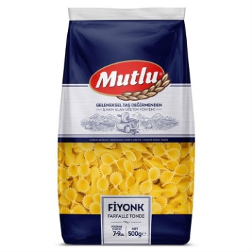 Mutlu Fiyonk Makarna 500 Gr için ayrıntıları göster Mutlu Fiyonk Makarna 500 Gr resmi