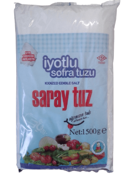 Saray İyotlu Tuz 1500 Gr için ayrıntıları göster Saray İyotlu Tuz 1500 Gr resmi