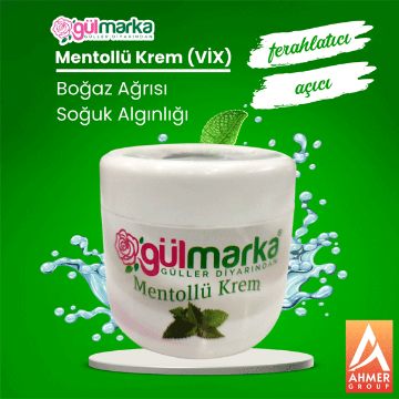 Gülmarka Mentollü Krem 100 Ml için ayrıntıları göster Gülmarka Mentollü Krem 100 Ml resmi
