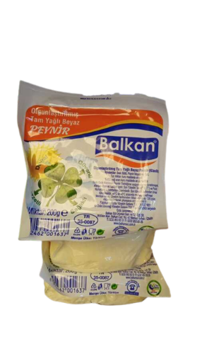 Balkan Olgunlaştırılmış Tam Yağlı Beyaz Peynir 200 Gr resmi
