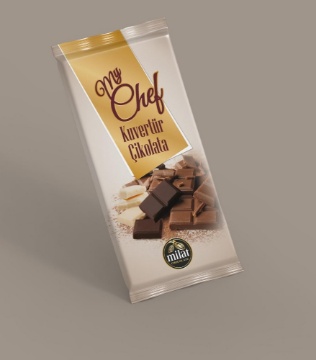 Milat My Chef Sütlü Kuvertür Çikolata 200 Gr için ayrıntıları göster Milat My Chef Sütlü Kuvertür Çikolata 200 Gr resmi
